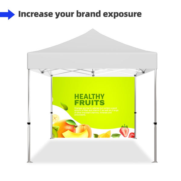 Tent Full Double-Sided Backwall 10', 15', and 20'