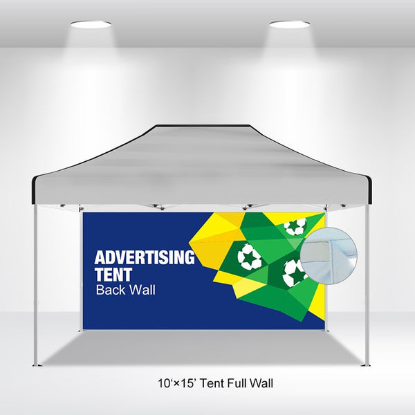 Tent Full Double-Sided Backwall 10', 15', and 20'