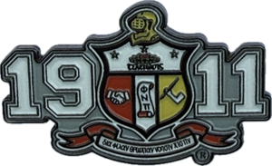 1.5" 1911 Kappa Alpha Psi Lapel Pin