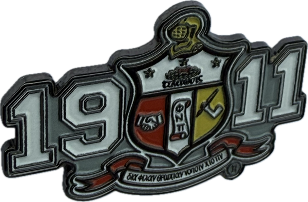 1.5" 1911 Kappa Alpha Psi Lapel Pin