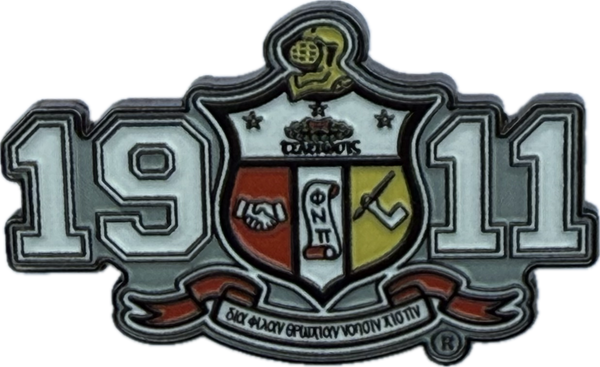 1.5" 1911 Kappa Alpha Psi Lapel Pin