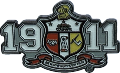 1.5" 1911 Kappa Alpha Psi Lapel Pin