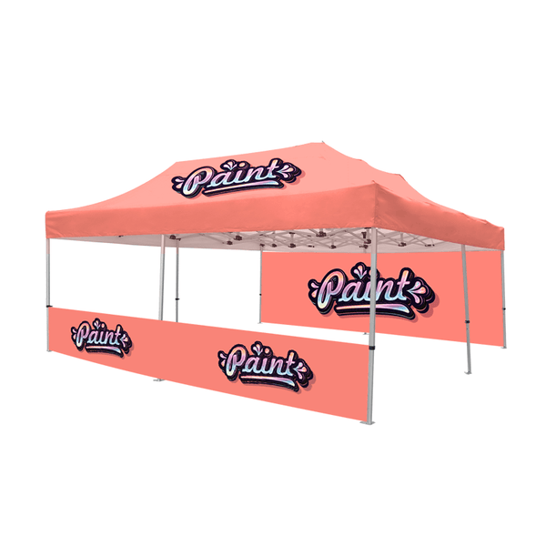 20x20 Large Custom Canopy - with Free Wheeled Case