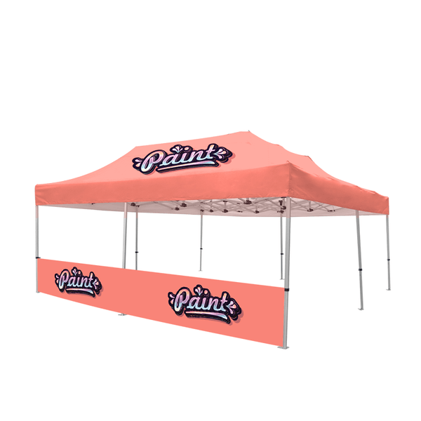 20x20 Large Custom Canopy - with Free Wheeled Case