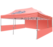 20x20 Large Custom Canopy - with Free Wheeled Case