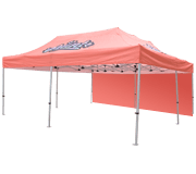 20x20 Large Custom Canopy - with Free Wheeled Case