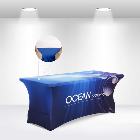 6' Stretch Table Throw (4 Sided)