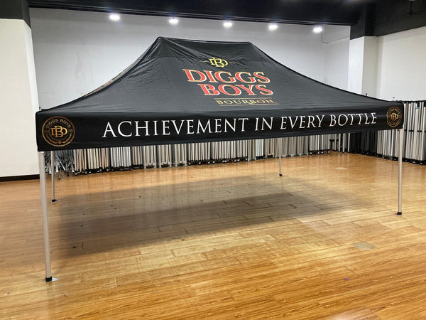 20' Custom Canopy - with Free Wheeled Case