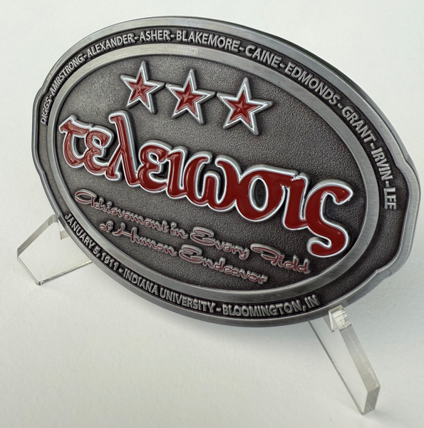 3.5" τελειωσις - Kappa Alpha Psi Belt Buckle (Only 100 Made)