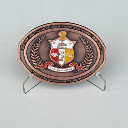 3.5" Coat of Arms - Kappa Alpha Psi Belt Buckle (Only 100 Made) - iFoxx Customs