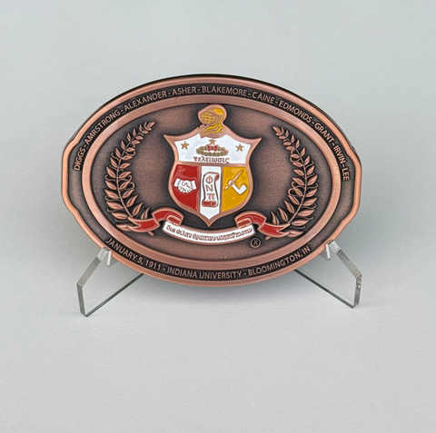 3.5" Coat of Arms - Kappa Alpha Psi Belt Buckle (Only 100 Made)