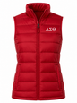Embroidered Delta Sigma Theta Bubble Vest (Red or White)