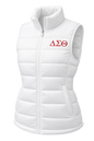 Embroidered Delta Sigma Theta Bubble Vest (Red or White)