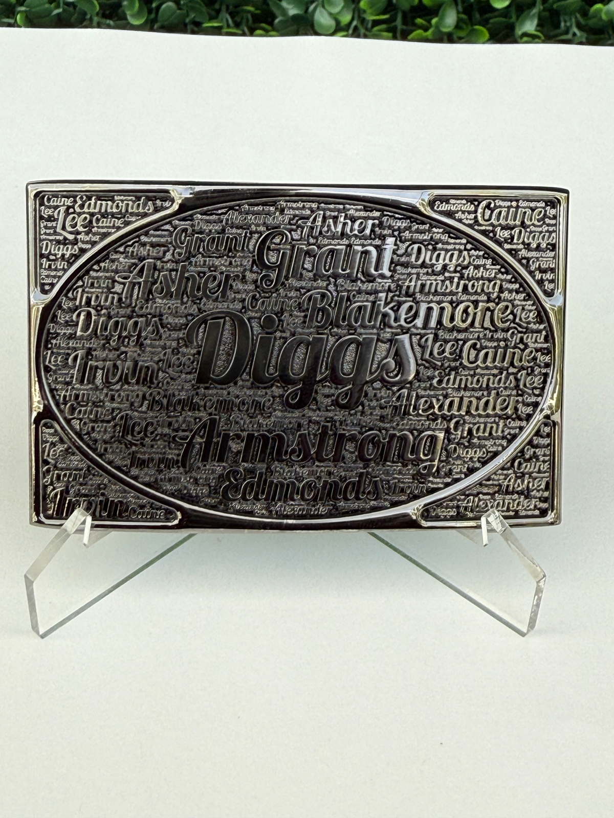 3.5" Founders - Kappa Alpha Psi Belt Buckle (Only 100 Made) - iFoxx Customs