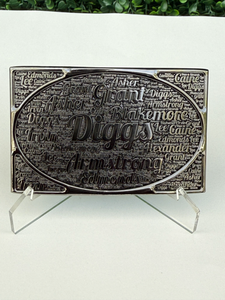 3.5" Founders - Kappa Alpha Psi Belt Buckle (Only 100 Made)