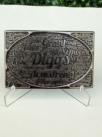 3.5" Founders - Kappa Alpha Psi Belt Buckle (Only 100 Made)