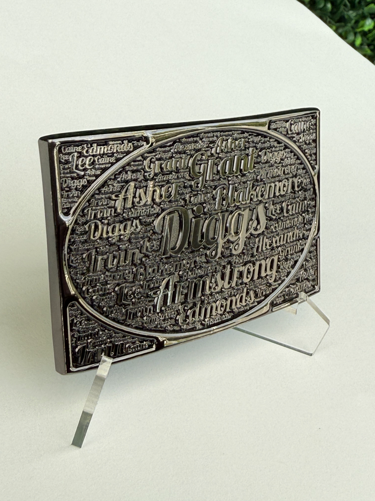 3.5" Founders - Kappa Alpha Psi Belt Buckle (Only 100 Made) - iFoxx Customs
