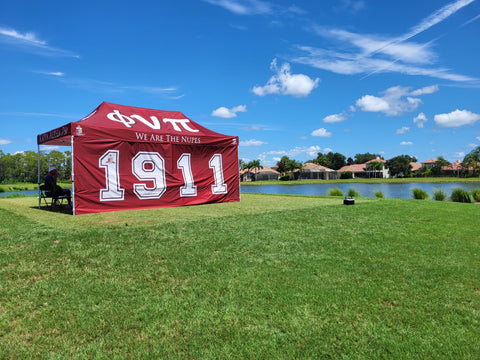 Custom Canopy - Custom Event Tent & Free Wheeled Case - iFoxx