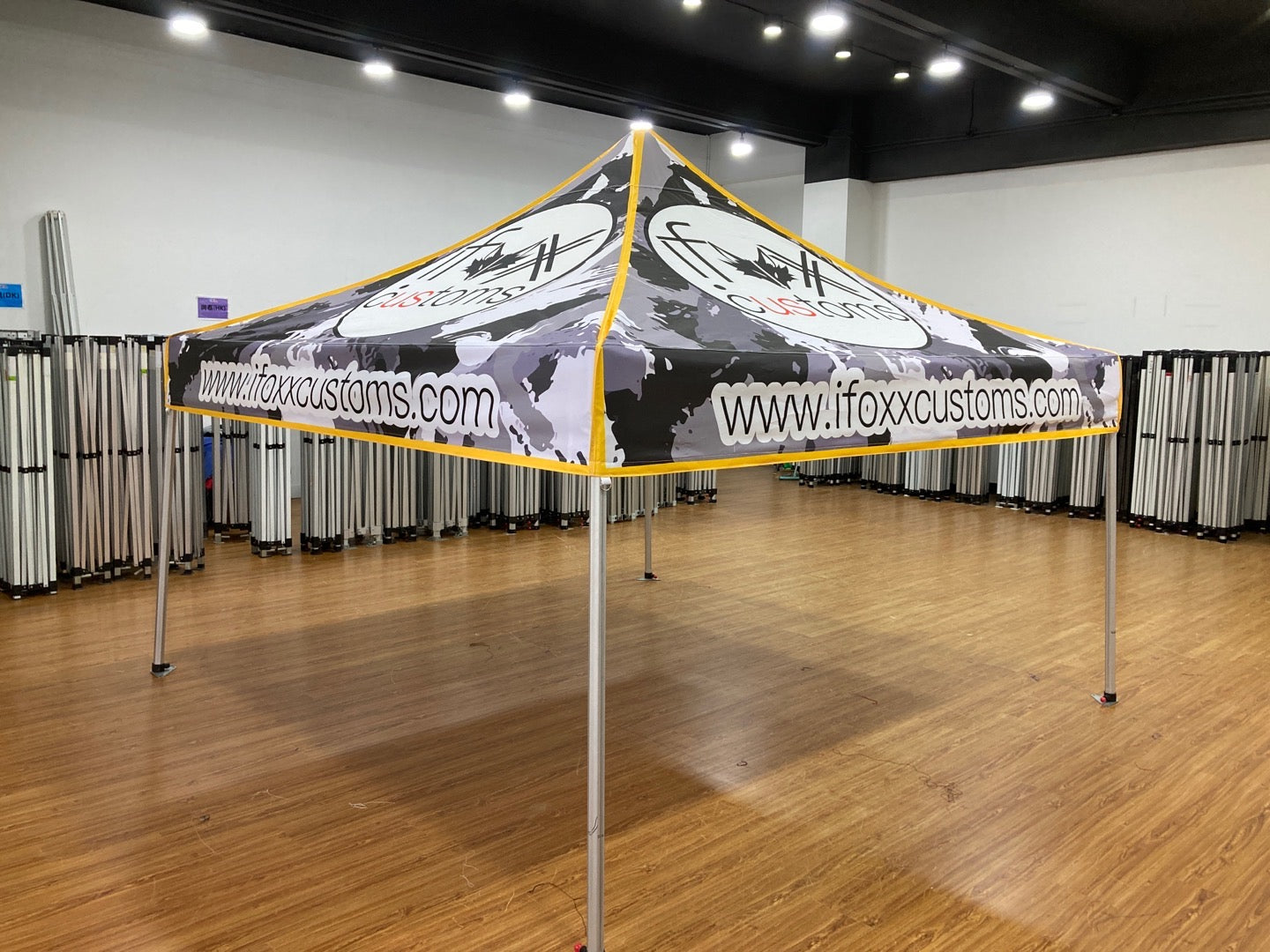 10' Custom Canopy - with Free Wheeled Case – iFoxx Customs