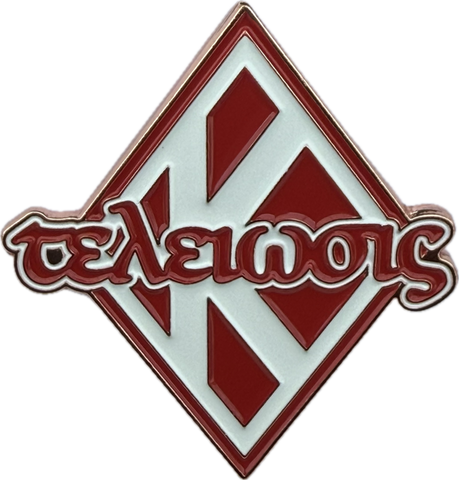 1.5" τελειωσις - Kappa Alpha Psi Lapel Pin