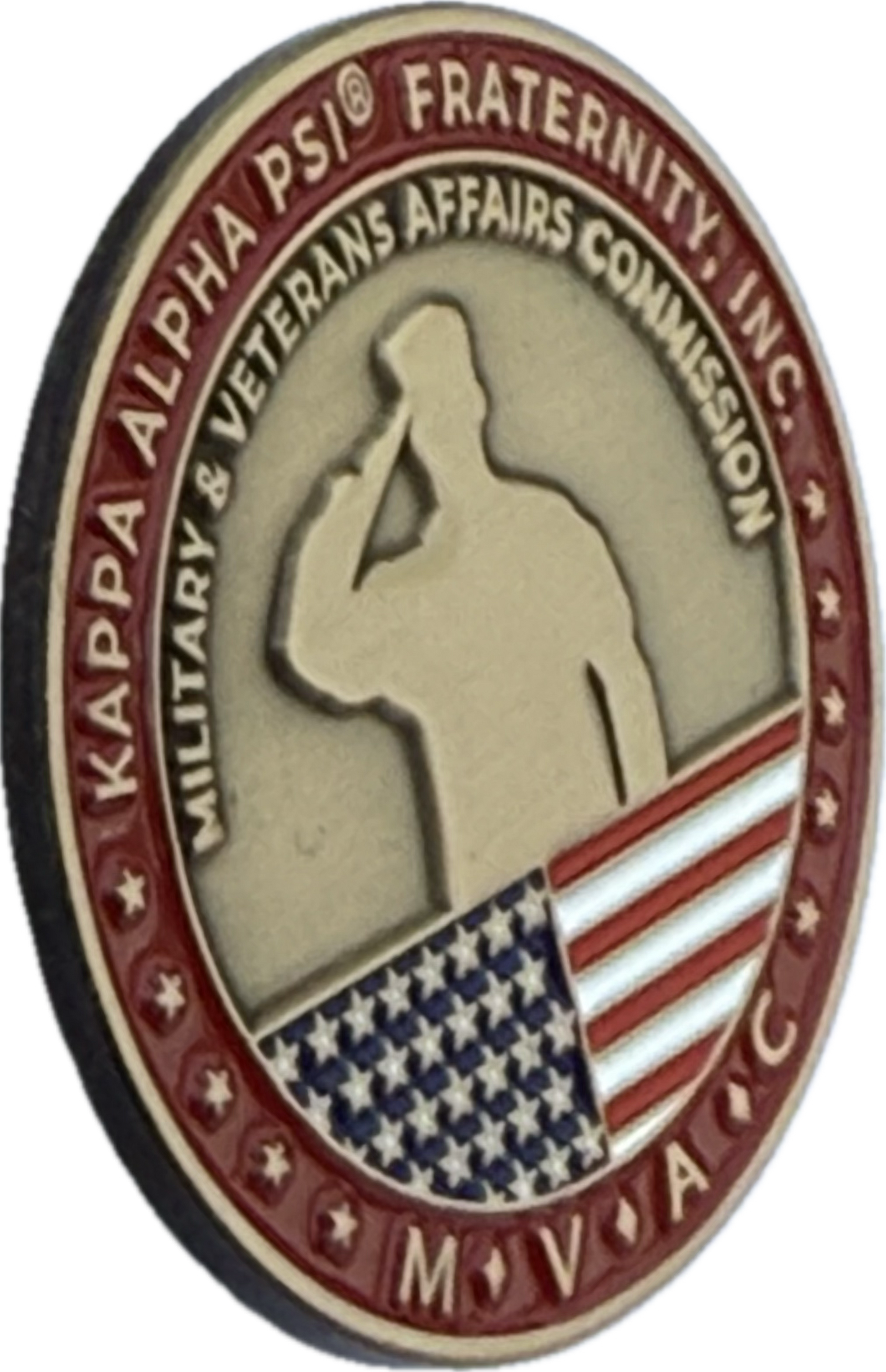 1.5" MVAC - Kappa Alpha Psi Lapel Pin - iFoxx Customs