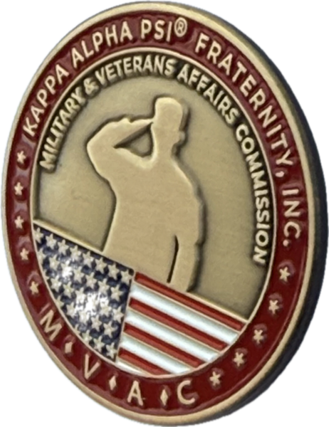 1.5" MVAC - Kappa Alpha Psi Lapel Pin