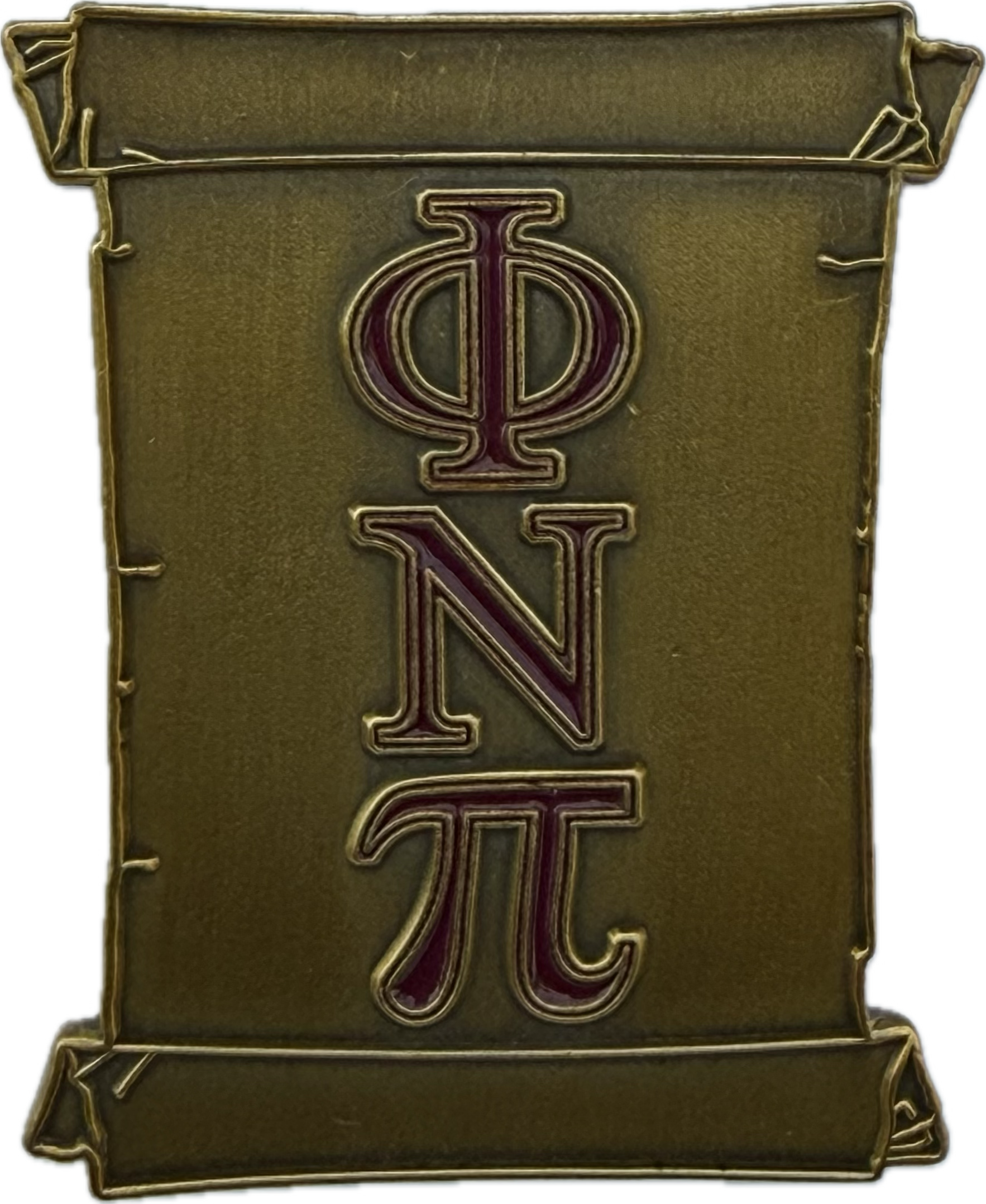 1.5" Phi Nu Pi - Kappa Alpha Psi Lapel Pin - iFoxx Customs