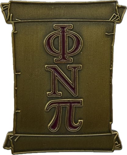 1.5" Phi Nu Pi - Kappa Alpha Psi Lapel Pin - iFoxx Customs