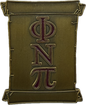 1.5" Phi Nu Pi - Kappa Alpha Psi Lapel Pin - iFoxx Customs