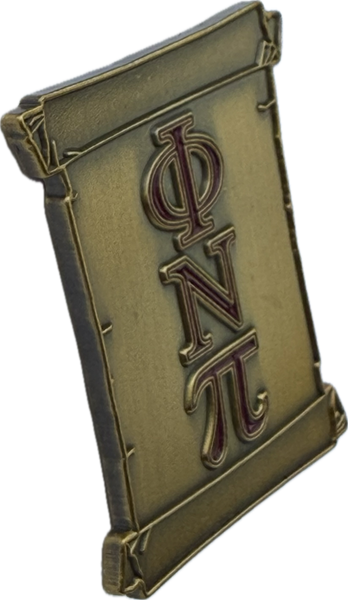 1.5" Phi Nu Pi - Kappa Alpha Psi Lapel Pin