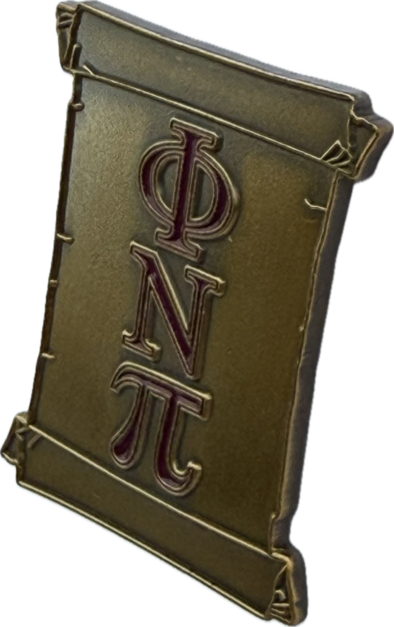 1.5" Phi Nu Pi - Kappa Alpha Psi Lapel Pin - iFoxx Customs