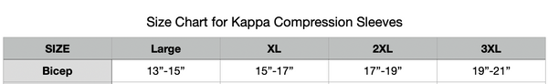 Kappa Founders Compression Sleeves (Pair)