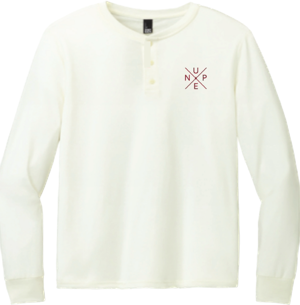 Nupe Cross Long Sleeve Henley - iFoxx