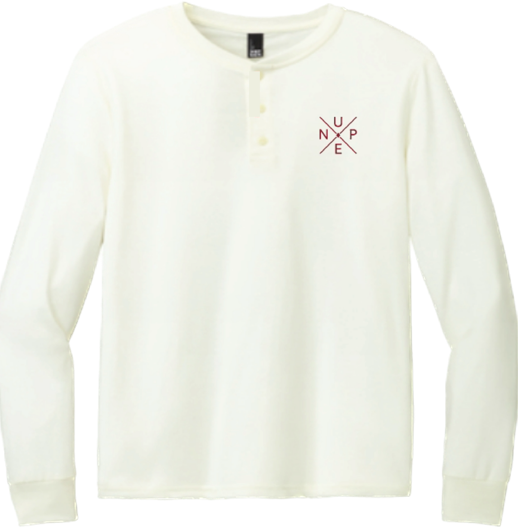 Nupe Cross Long Sleeve Henley - iFoxx