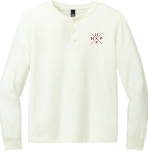Nupe Cross Long Sleeve Henley - iFoxx