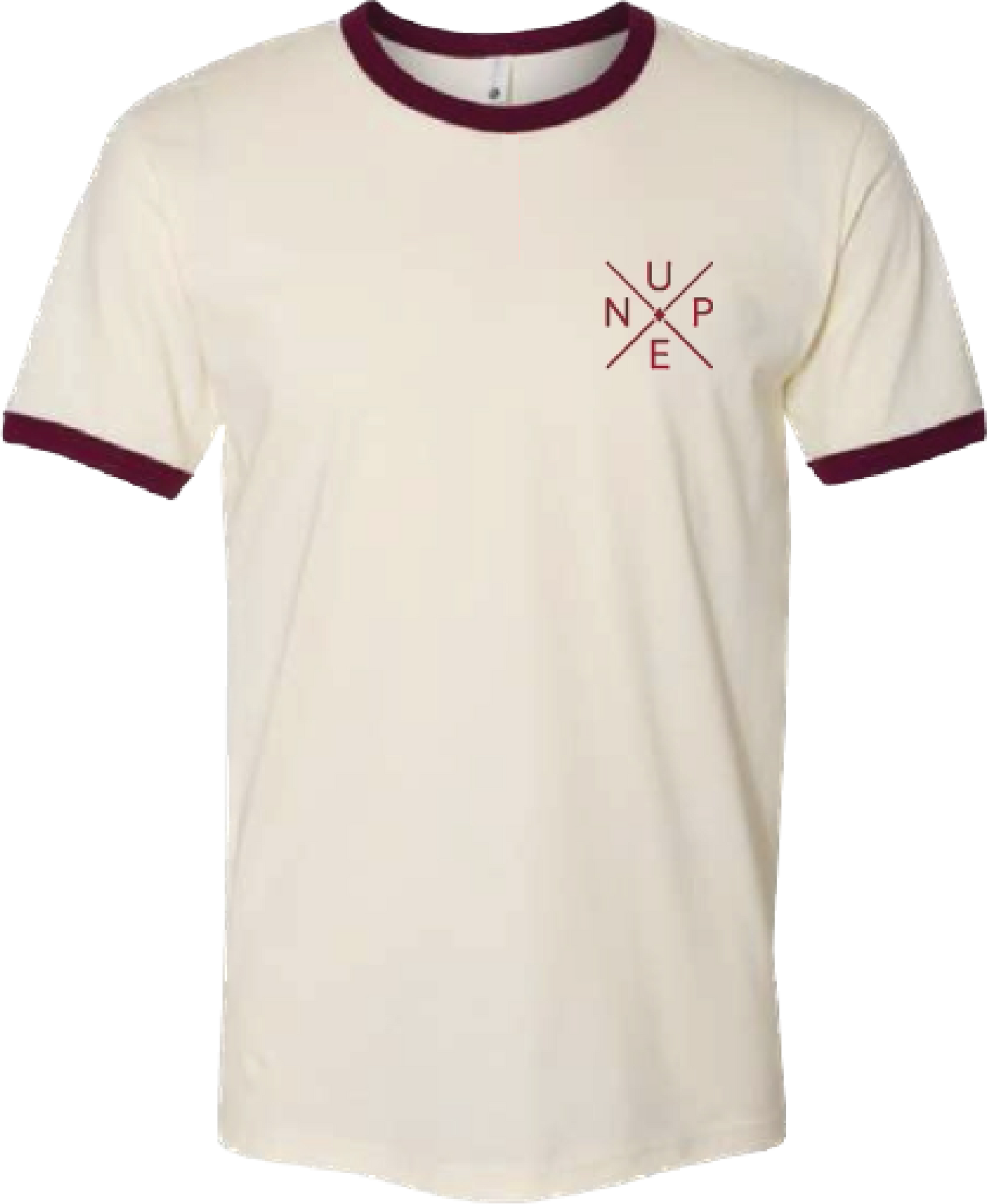 Nupe Cross Crimson Ringer Tee - iFoxx