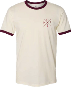 Nupe Cross Crimson Ringer Tee - iFoxx