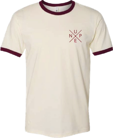 Nupe Cross Crimson Ringer Tee - iFoxx