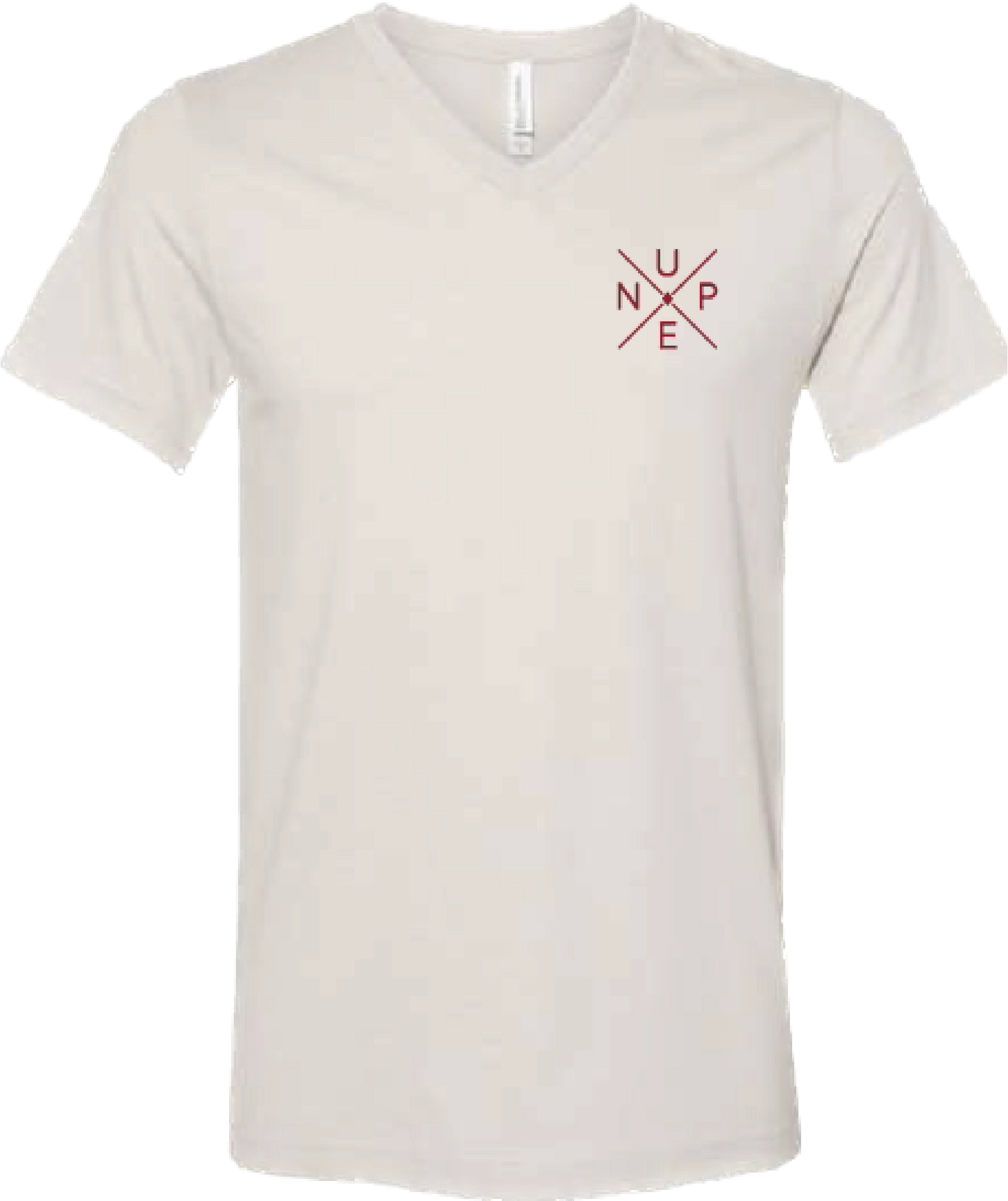 Nupe Cross Crimson V-Neck - iFoxx