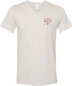 Nupe Cross Crimson V-Neck - iFoxx
