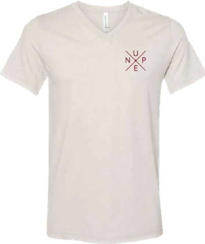 Nupe Cross Crimson V-Neck - iFoxx