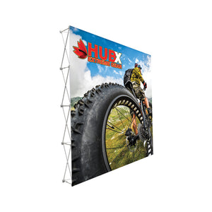 10'X10' Foxx Fabric Pop Up Display Straight Graphic Package (No Endcaps), Popups, WSDisplays - ifoxx displays