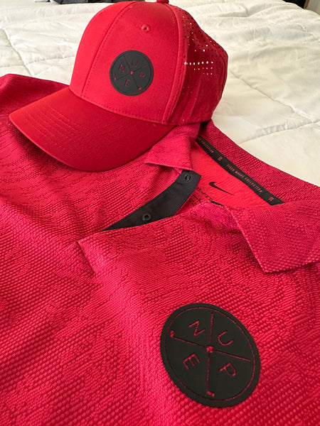 TW - 25th Anniversary Polo w NUPE Cross Logo Only 40 Made, Hat Included! - iFoxx