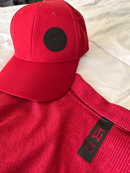 TW - 25th Anniversary Polo w NUPE Cross Logo Only 40 Made, Hat Included! - iFoxx