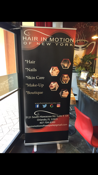 24" to 36" Econo Retractable Banner Graphic Package, Retractable Banner, Orbus - ifoxx displays