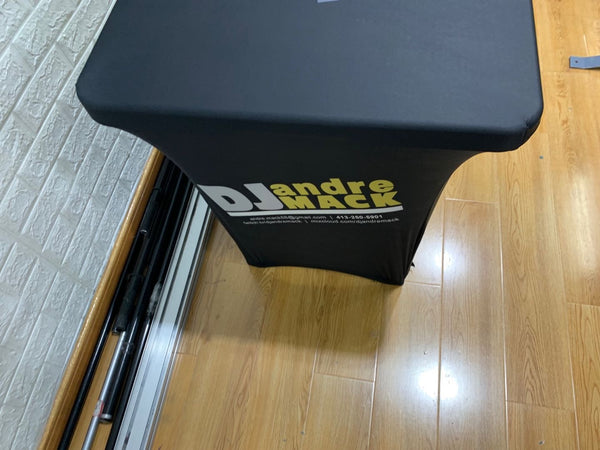 4' Stretch Table Throw (3 Sided - 30" Depth) - iFoxx