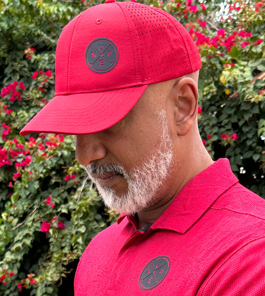 TW - 25th Anniversary Polo w NUPE Cross Logo Only 40 Made, Hat Included! - iFoxx